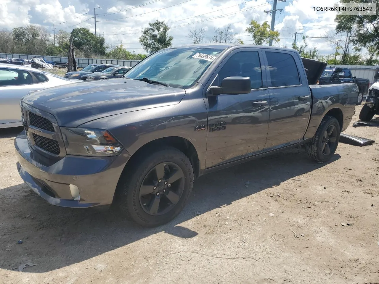 2017 Ram 1500 St VIN: 1C6RR6KT4HS763542 Lot: 70498674