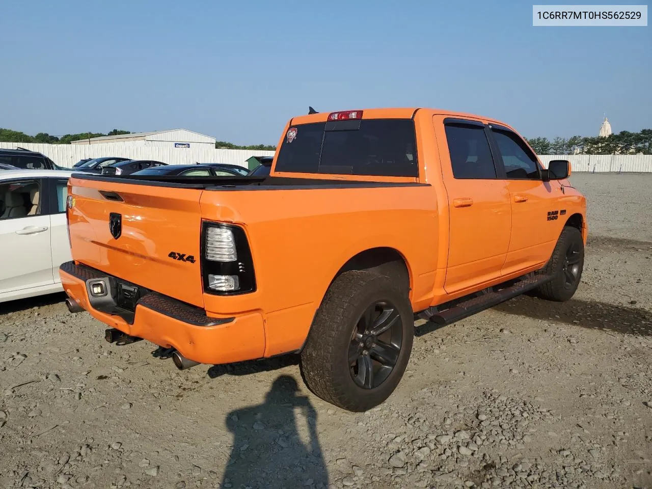 2017 Ram 1500 Sport VIN: 1C6RR7MT0HS562529 Lot: 70605344