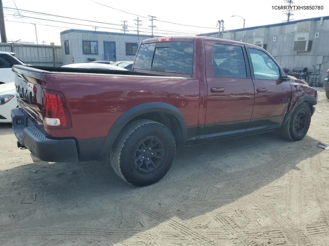 2017 Ram 1500 Rebel VIN: 1C6RR7YTXHS850780 Lot: 70639514