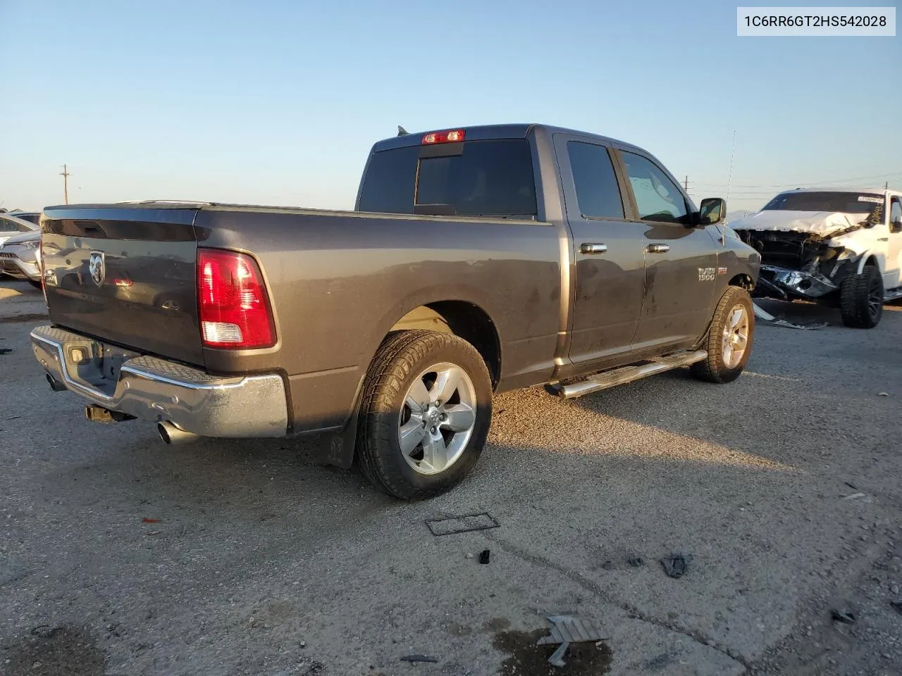 2017 Ram 1500 Slt VIN: 1C6RR6GT2HS542028 Lot: 70651994