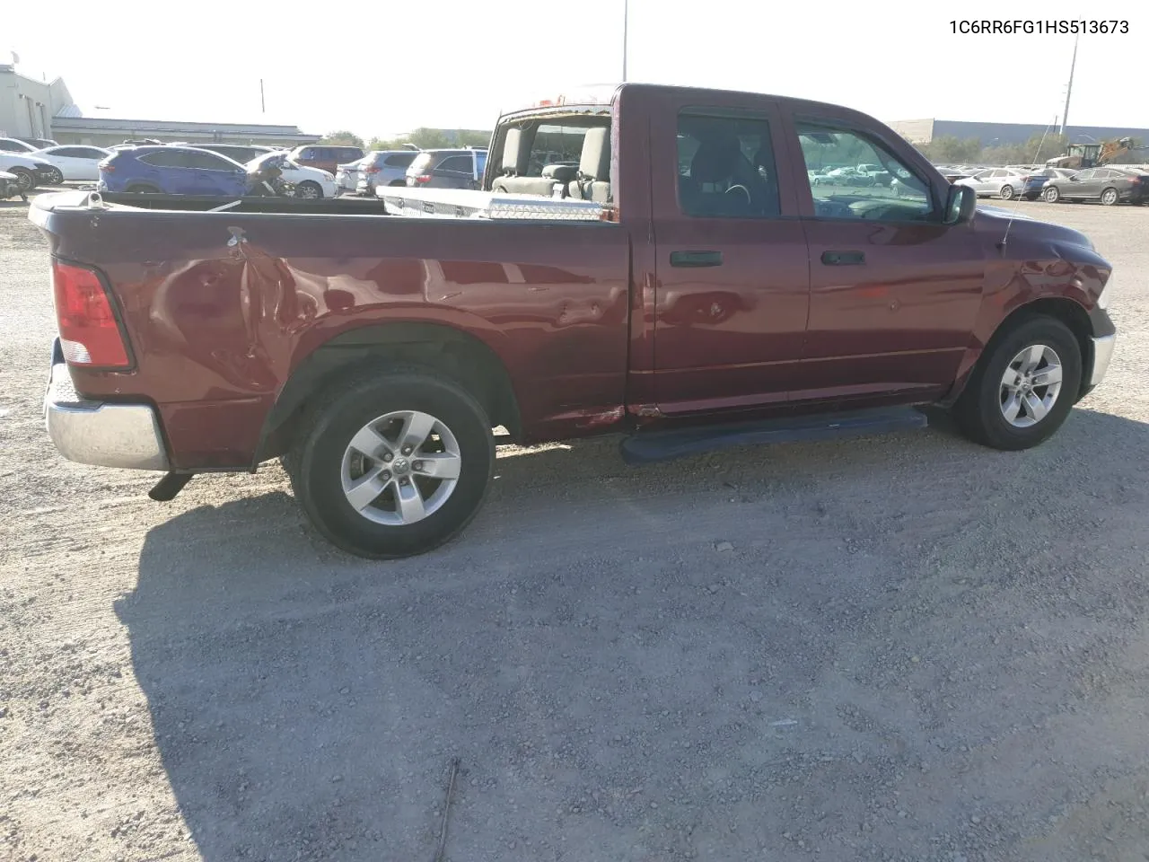 2017 Ram 1500 St VIN: 1C6RR6FG1HS513673 Lot: 70677254