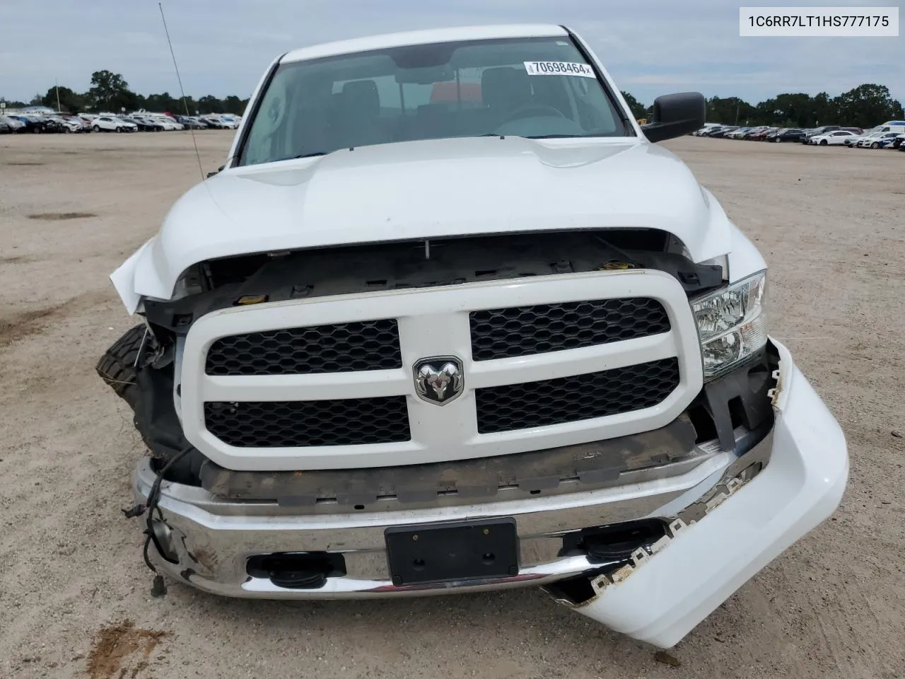 2017 Ram 1500 Slt VIN: 1C6RR7LT1HS777175 Lot: 70698464