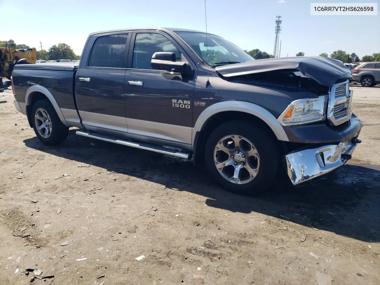 2017 Ram 1500 Laramie VIN: 1C6RR7VT2HS626598 Lot: 70703354