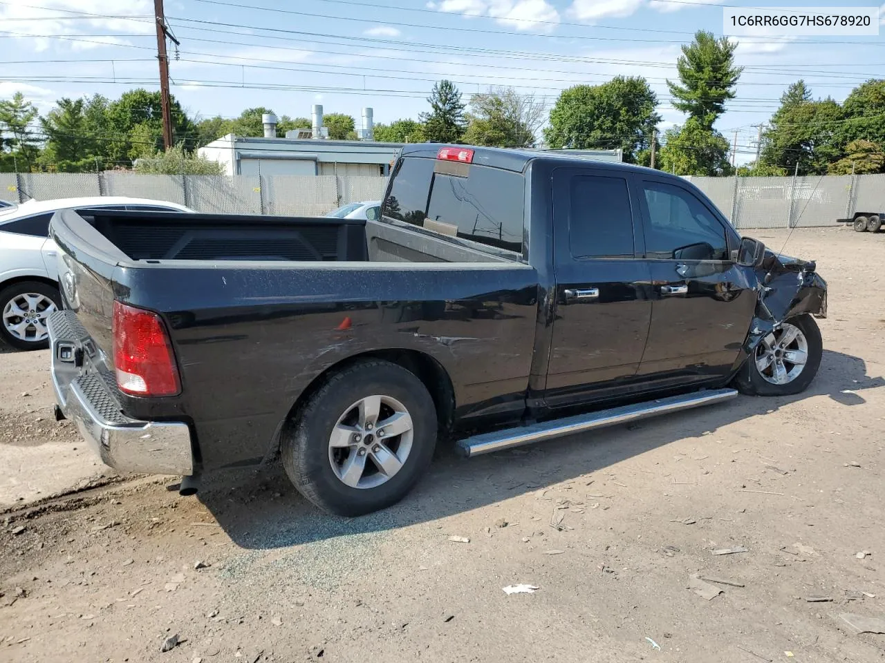 2017 Ram 1500 Slt VIN: 1C6RR6GG7HS678920 Lot: 70782844