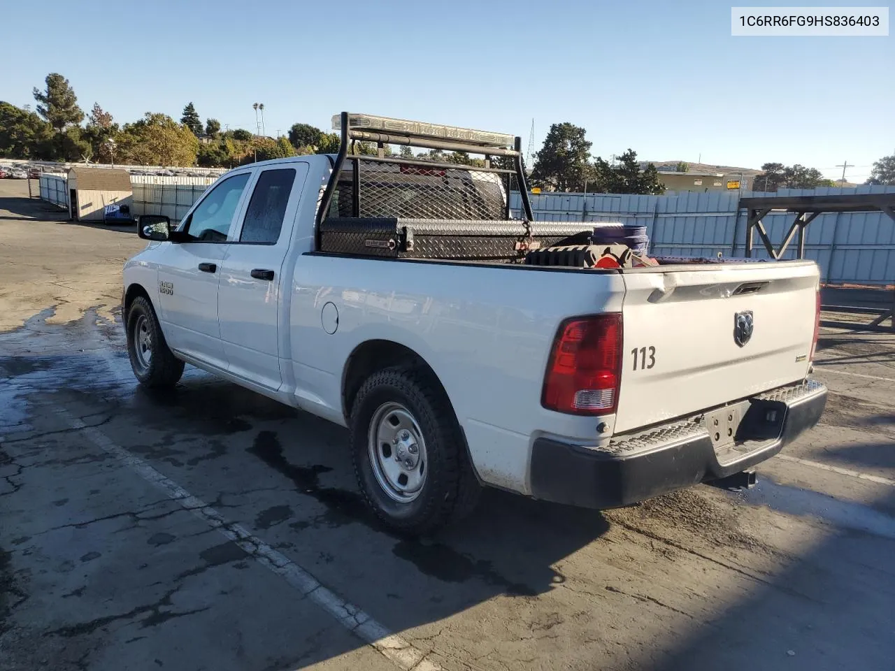 2017 Ram 1500 St VIN: 1C6RR6FG9HS836403 Lot: 70836604