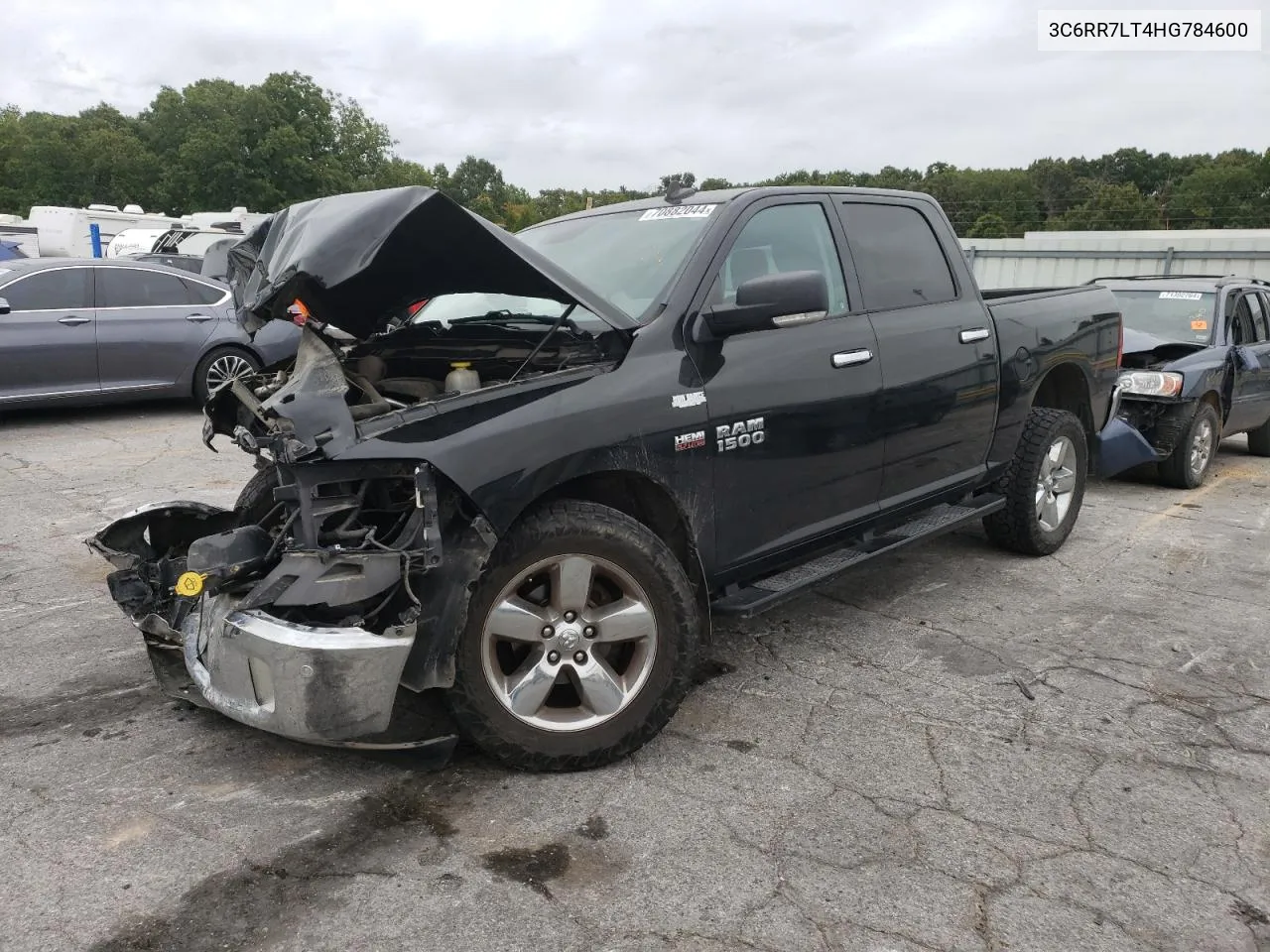 2017 Ram 1500 Slt VIN: 3C6RR7LT4HG784600 Lot: 70882044