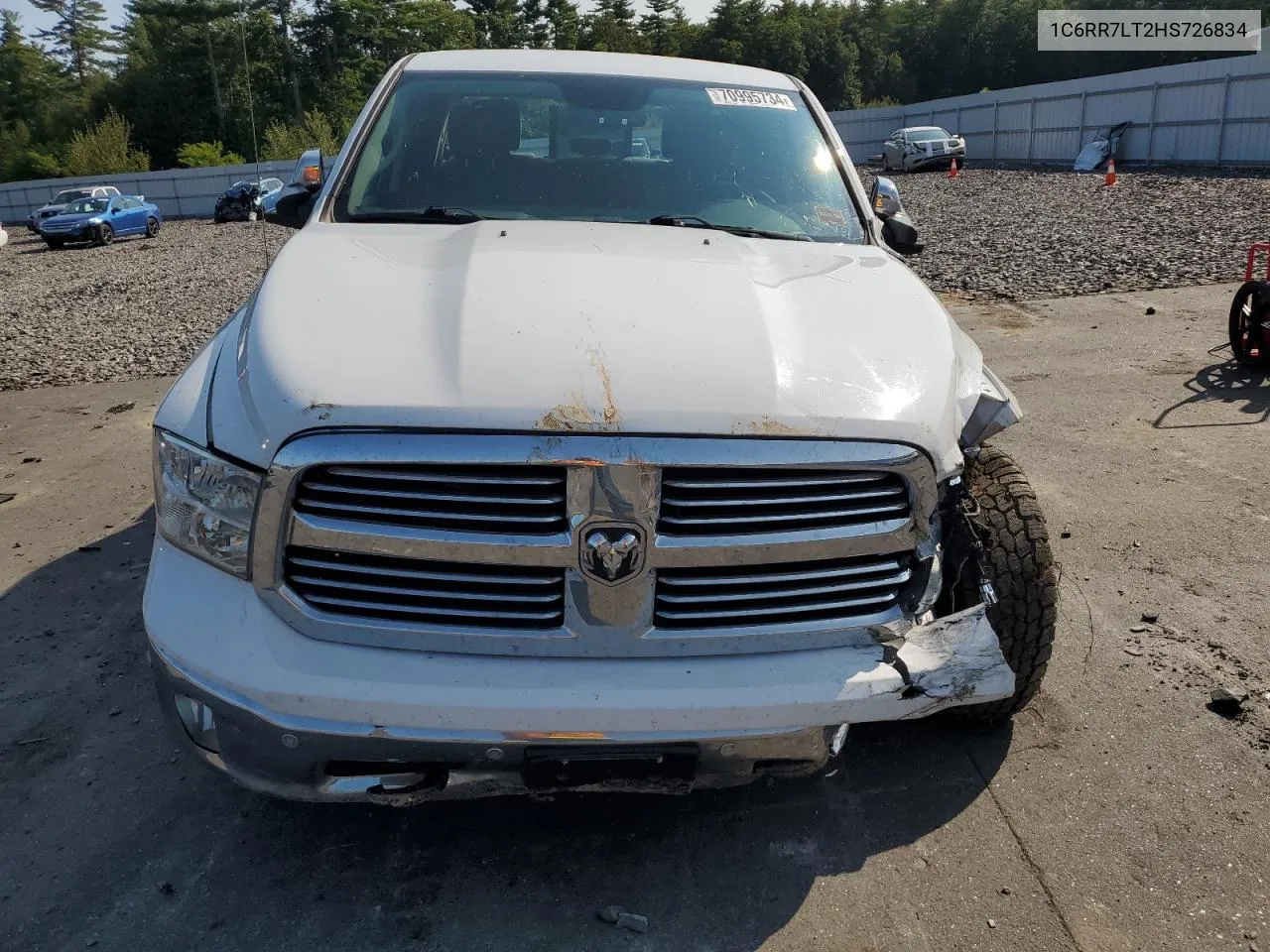 2017 Ram 1500 Slt VIN: 1C6RR7LT2HS726834 Lot: 70995734