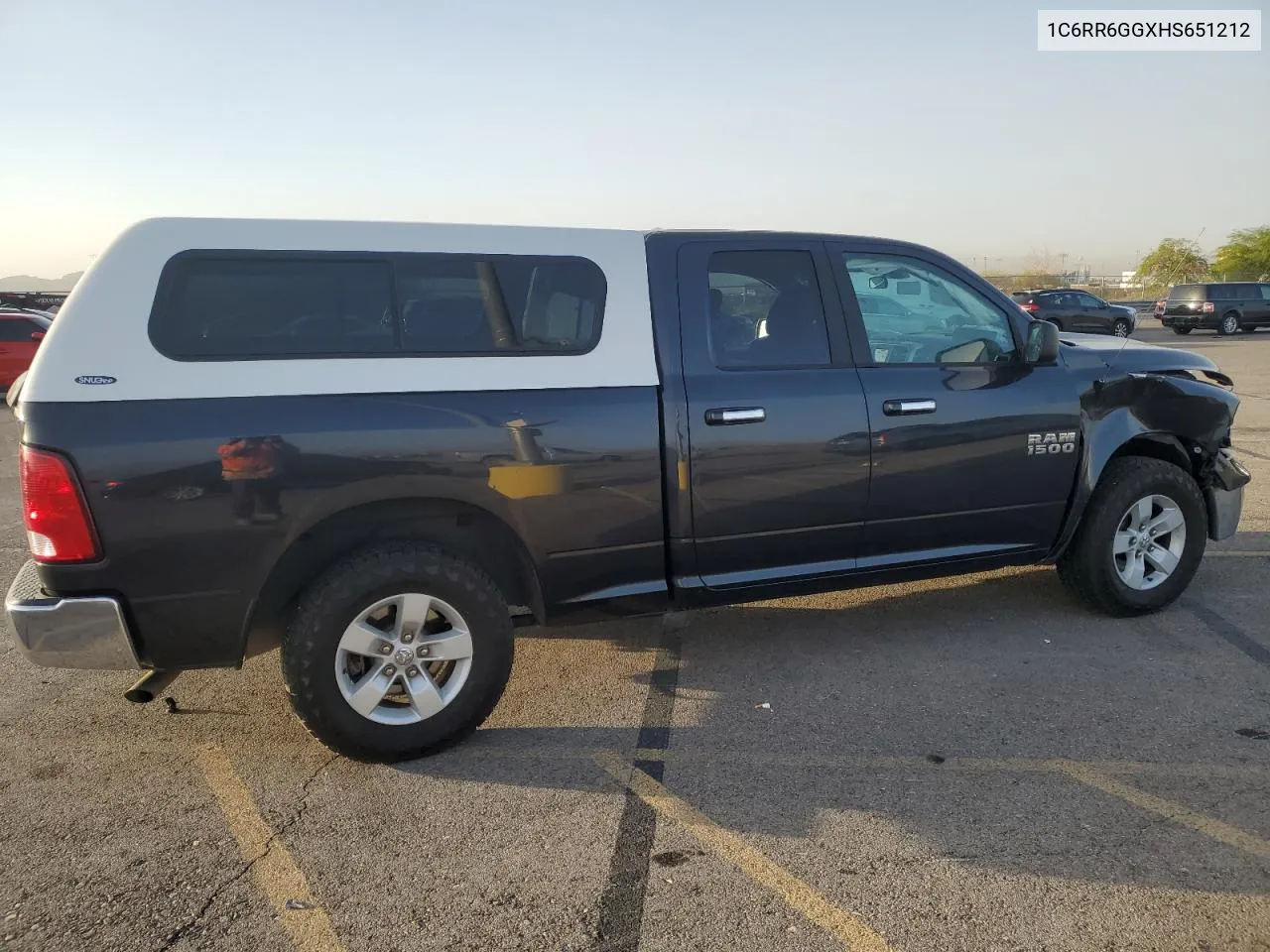 2017 Ram 1500 Slt VIN: 1C6RR6GGXHS651212 Lot: 71002304