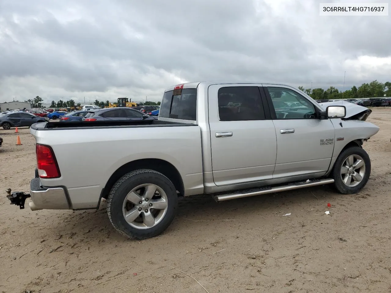 2017 Ram 1500 Slt VIN: 3C6RR6LT4HG716937 Lot: 71103934