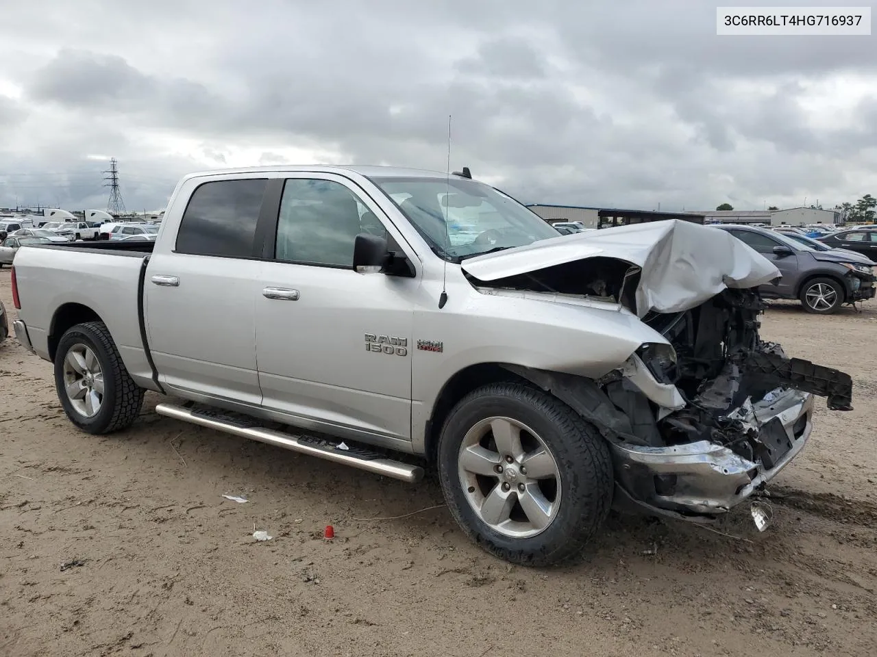 2017 Ram 1500 Slt VIN: 3C6RR6LT4HG716937 Lot: 71103934