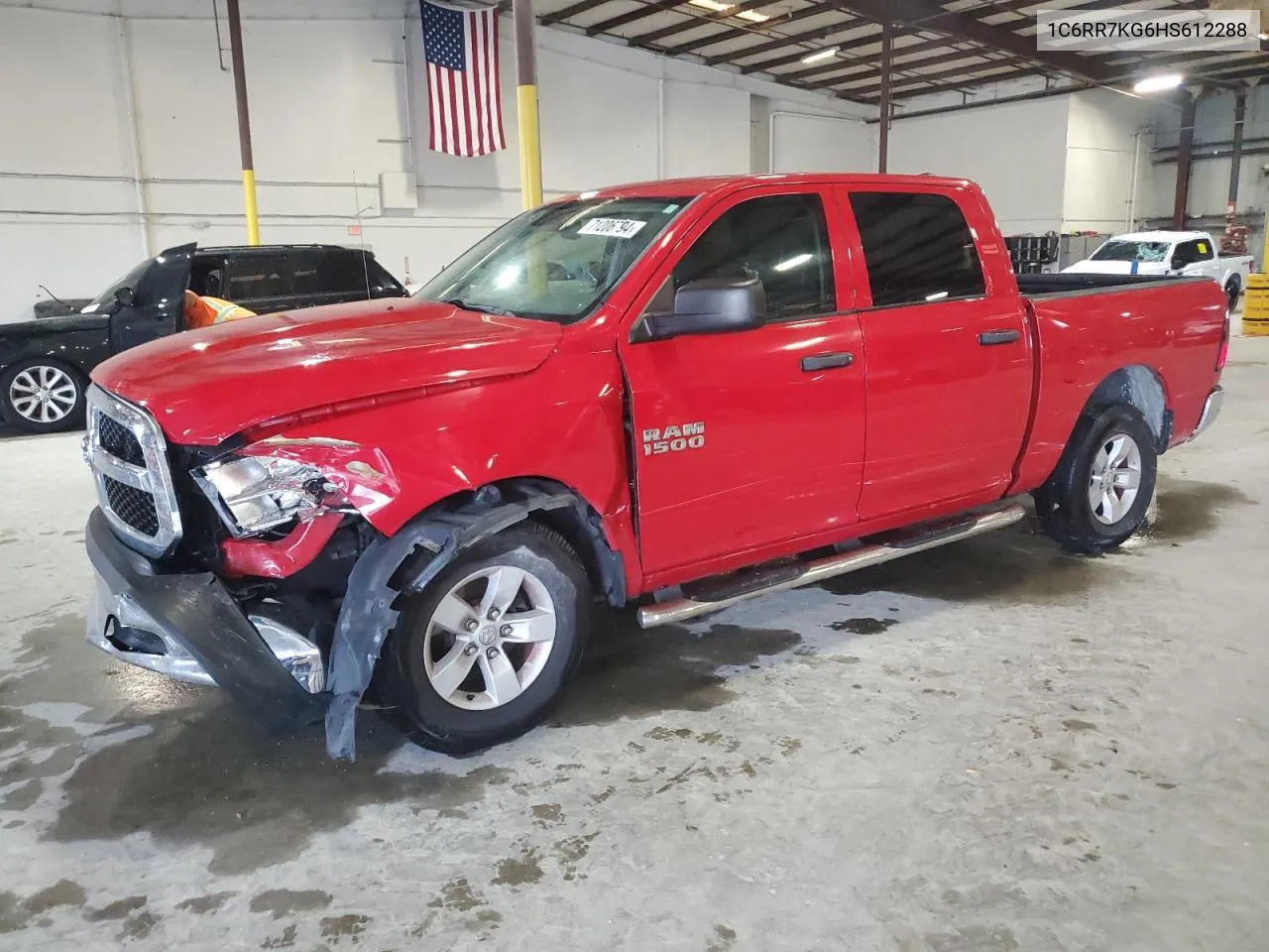 2017 Ram 1500 St VIN: 1C6RR7KG6HS612288 Lot: 71206794