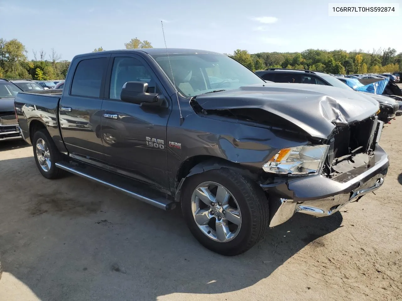 2017 Ram 1500 Slt VIN: 1C6RR7LT0HS592874 Lot: 71307124