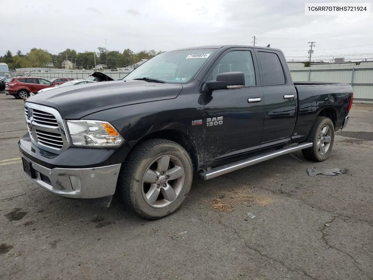 2017 Ram 1500 Slt VIN: 1C6RR7GT8HS721924 Lot: 71609824