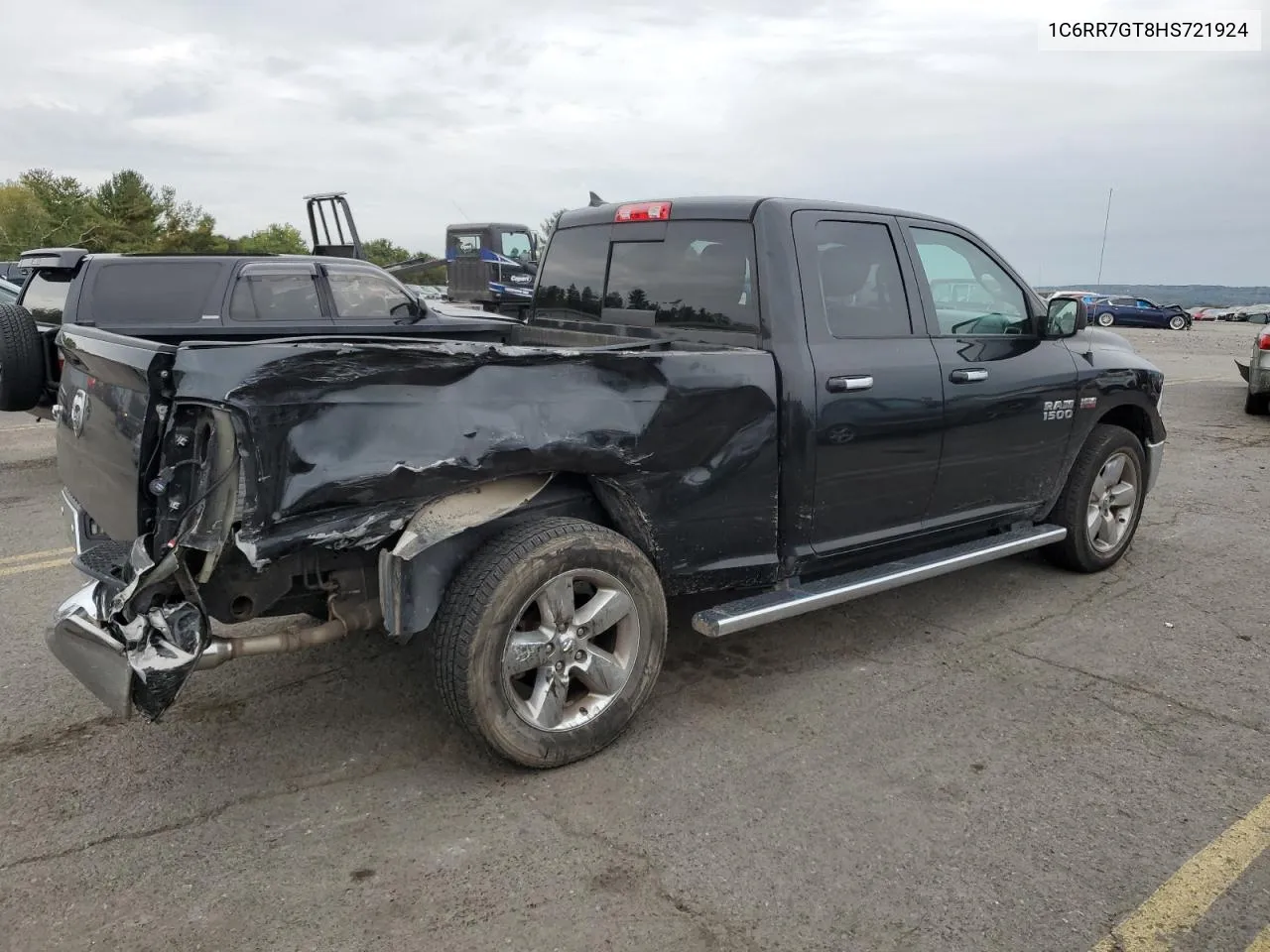 2017 Ram 1500 Slt VIN: 1C6RR7GT8HS721924 Lot: 71609824