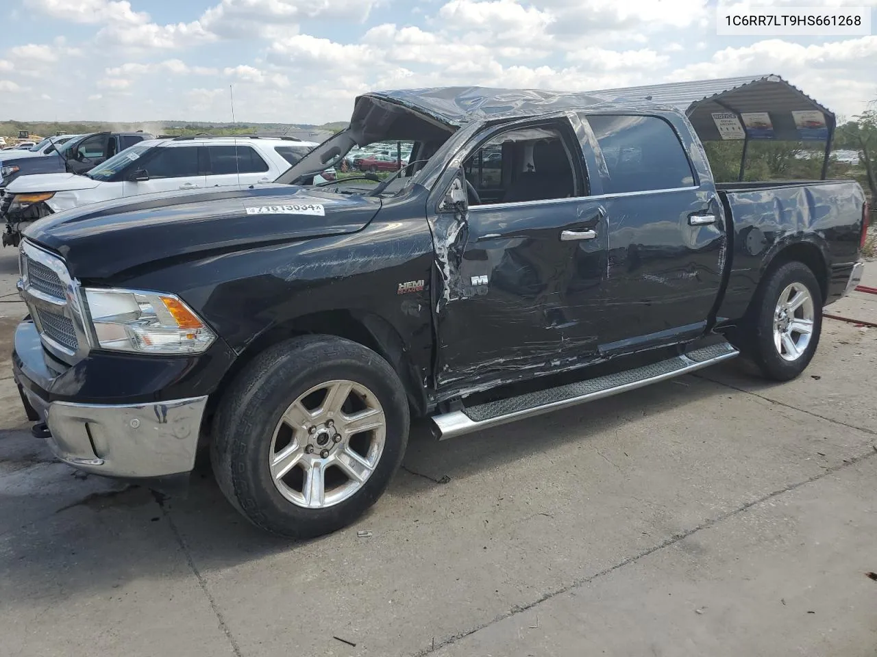 2017 Ram 1500 Slt VIN: 1C6RR7LT9HS661268 Lot: 71613034