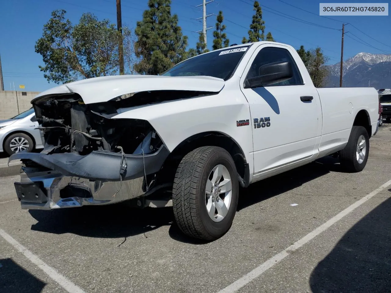 2017 Ram 1500 St VIN: 3C6JR6DT2HG745820 Lot: 71699934