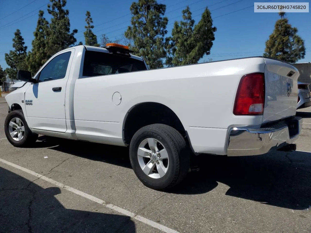 2017 Ram 1500 St VIN: 3C6JR6DT2HG745820 Lot: 71699934