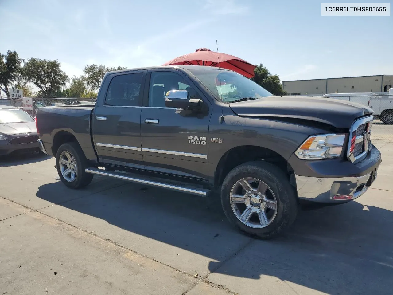 2017 Ram 1500 Slt VIN: 1C6RR6LT0HS805655 Lot: 71758374