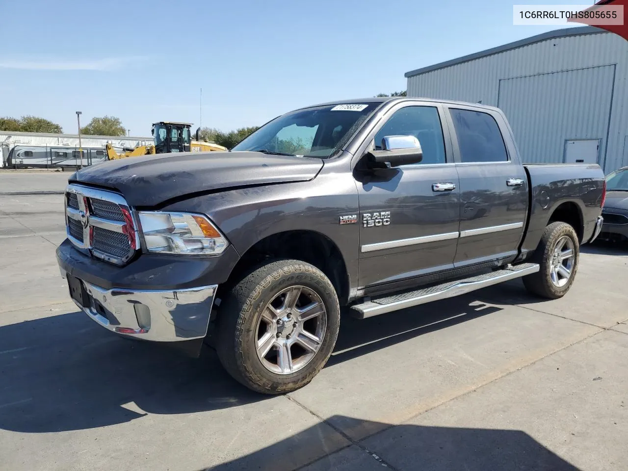 2017 Ram 1500 Slt VIN: 1C6RR6LT0HS805655 Lot: 71758374