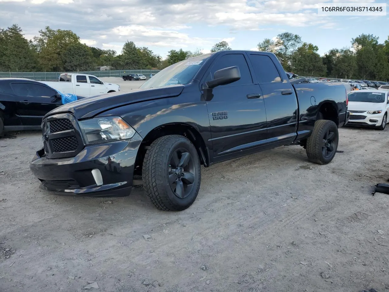 2017 Ram 1500 St VIN: 1C6RR6FG3HS714345 Lot: 71873134