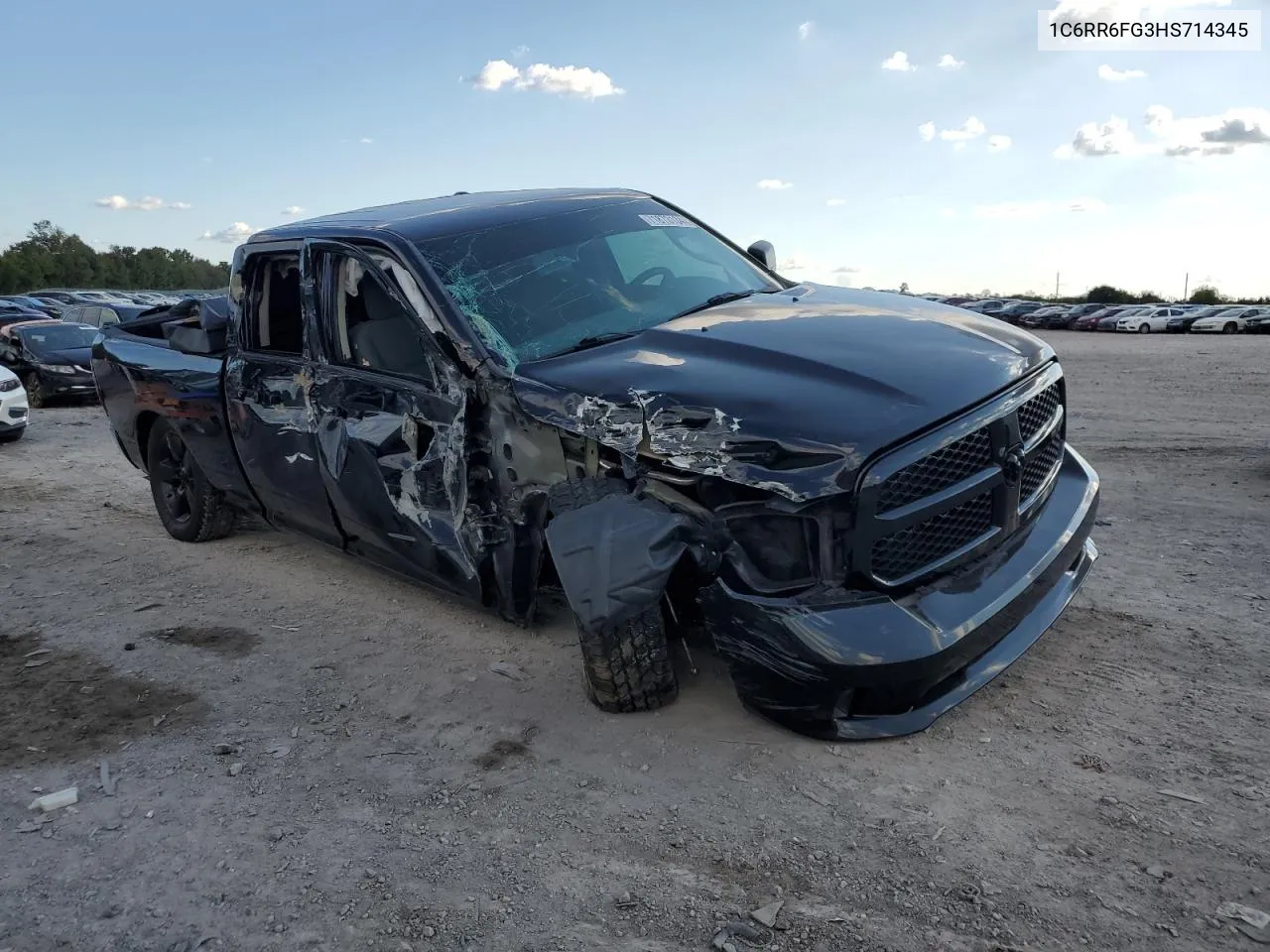 2017 Ram 1500 St VIN: 1C6RR6FG3HS714345 Lot: 71873134