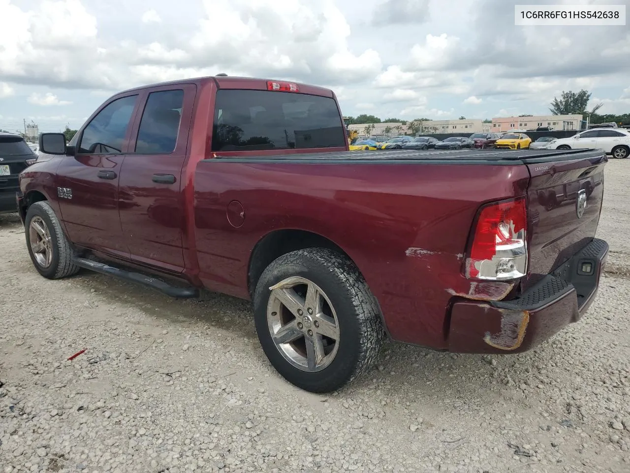 2017 Ram 1500 St VIN: 1C6RR6FG1HS542638 Lot: 71950164