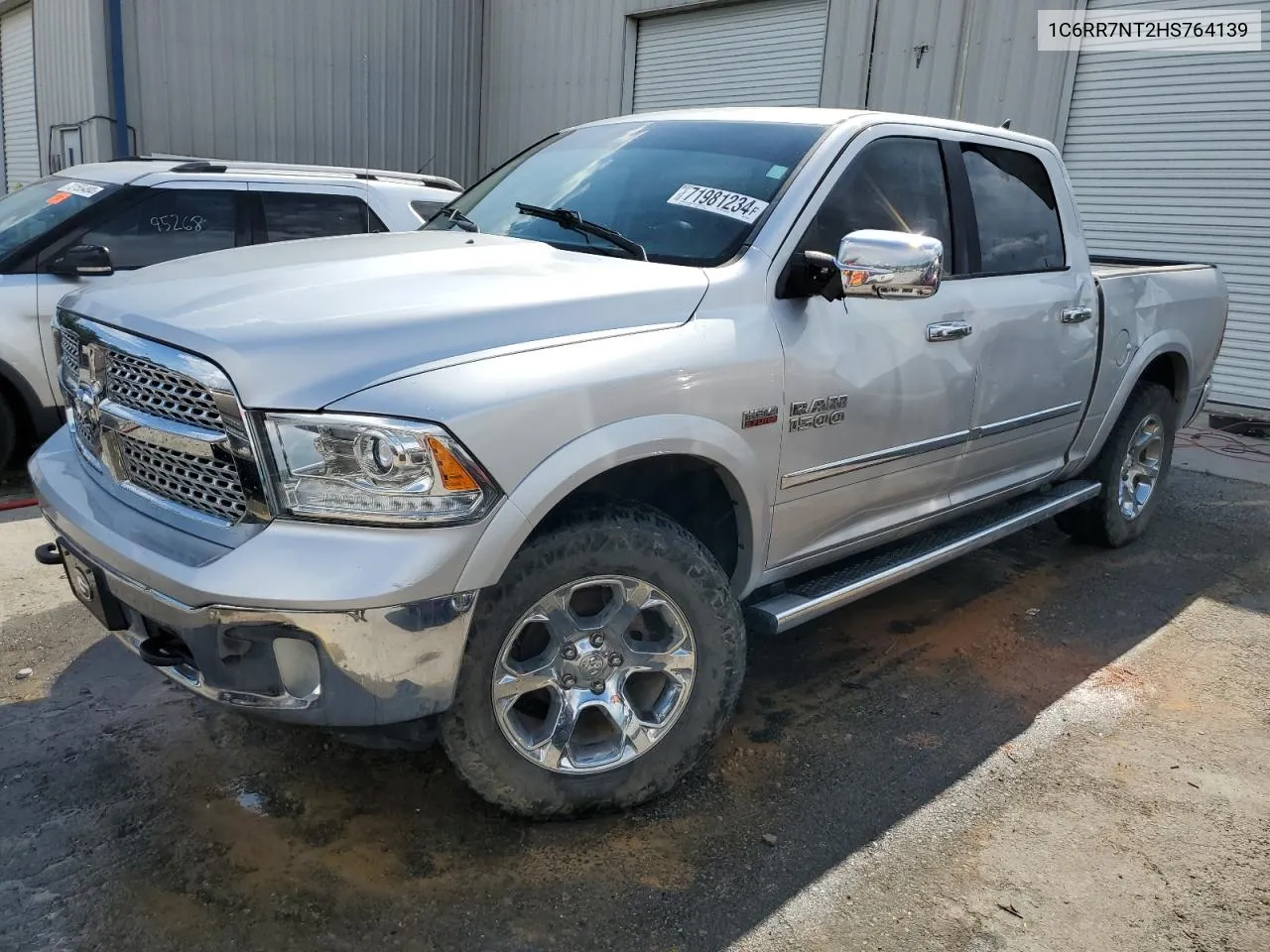 2017 Ram 1500 Laramie VIN: 1C6RR7NT2HS764139 Lot: 71981234