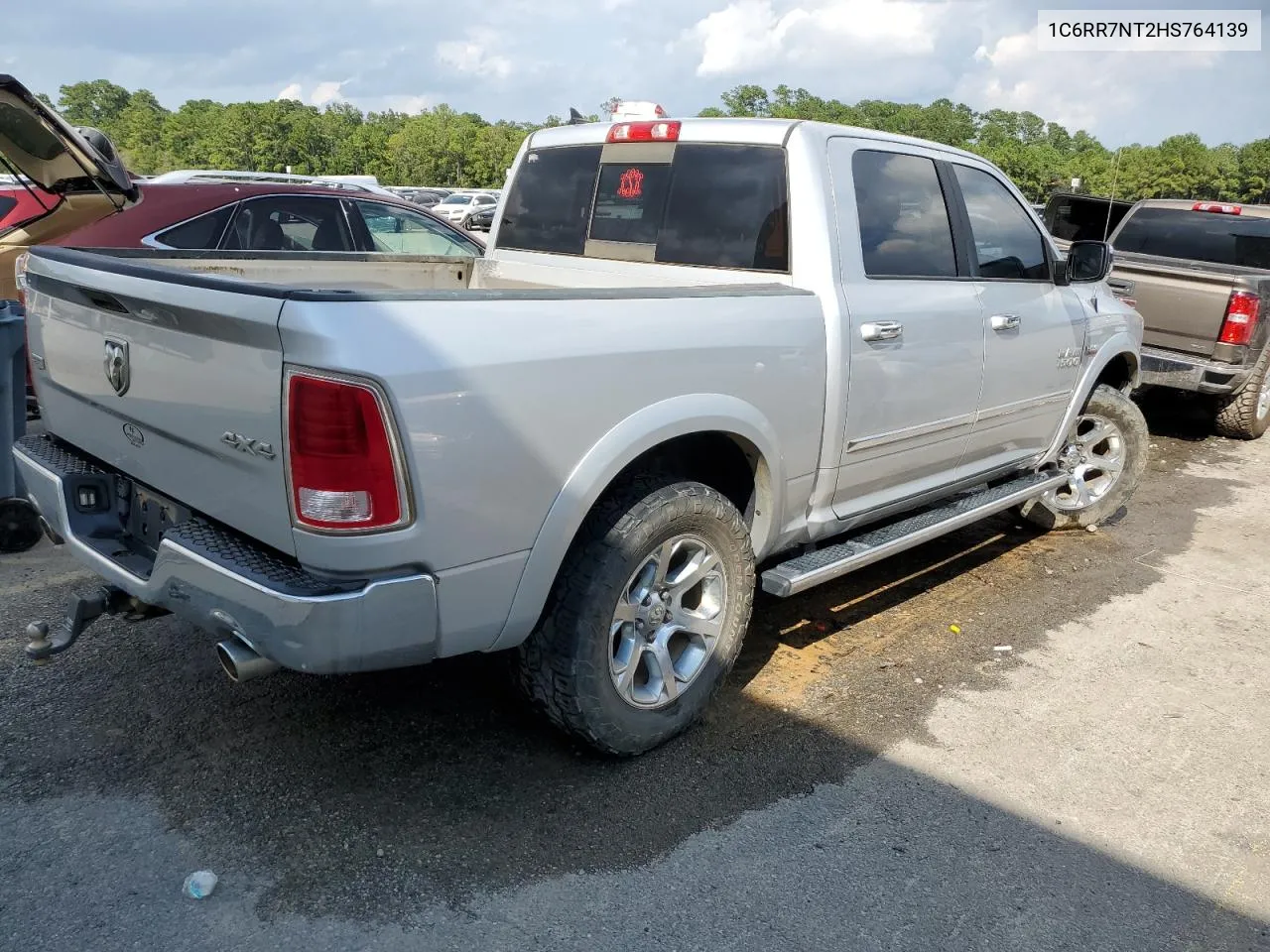 2017 Ram 1500 Laramie VIN: 1C6RR7NT2HS764139 Lot: 71981234