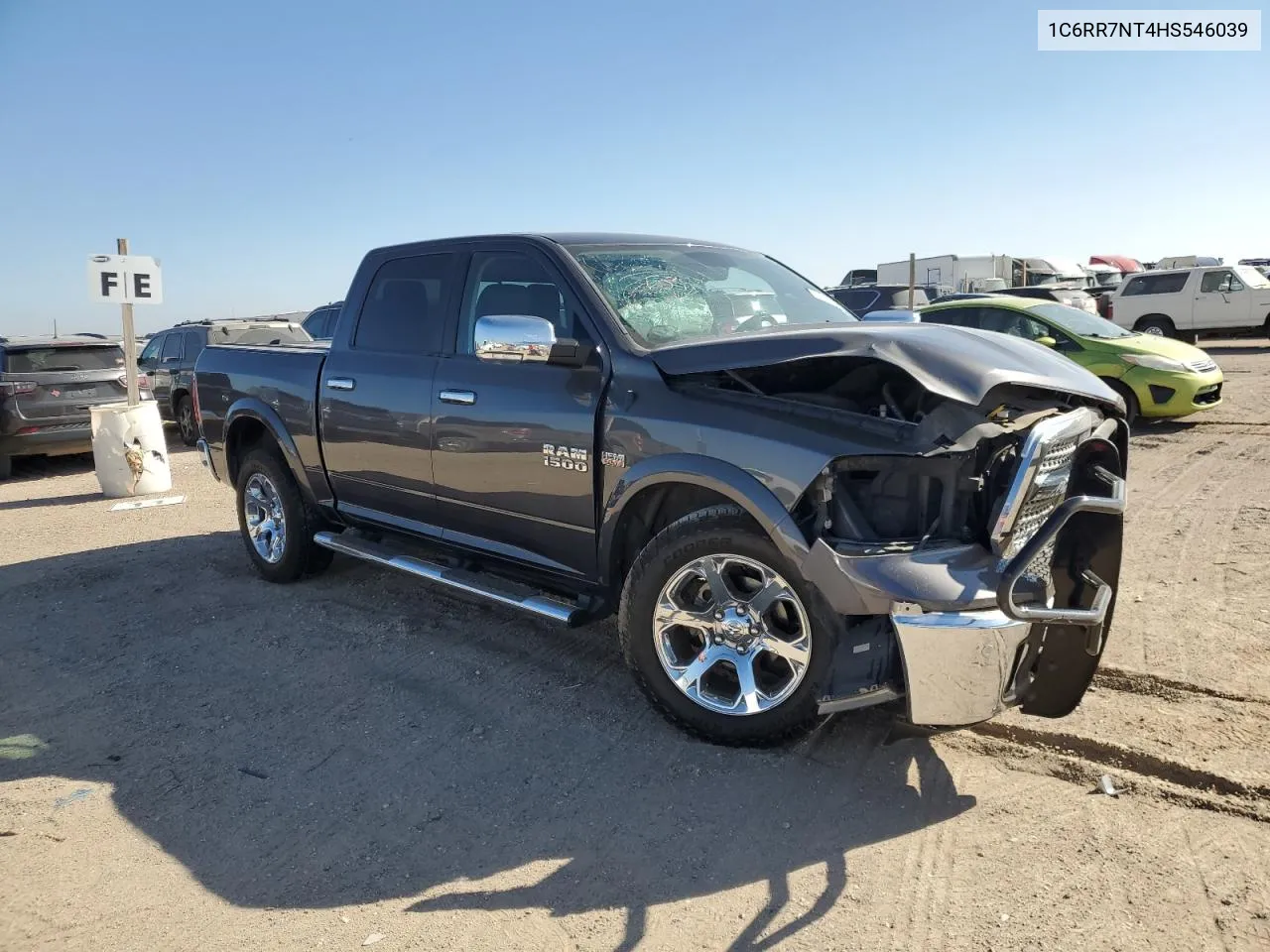 2017 Ram 1500 Laramie VIN: 1C6RR7NT4HS546039 Lot: 72017404