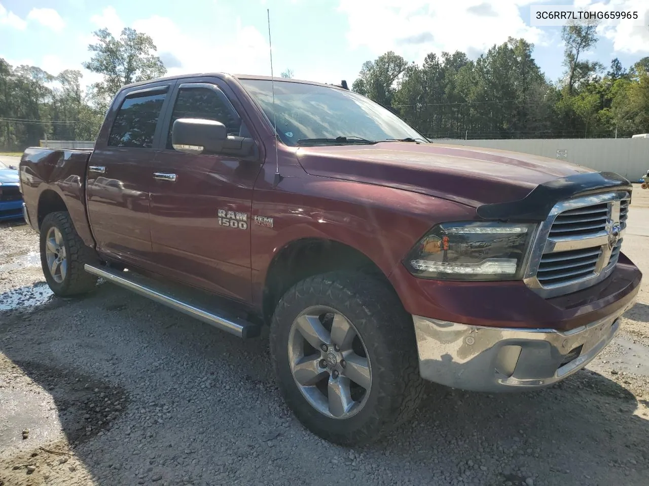 2017 Ram 1500 Slt VIN: 3C6RR7LT0HG659965 Lot: 72084184