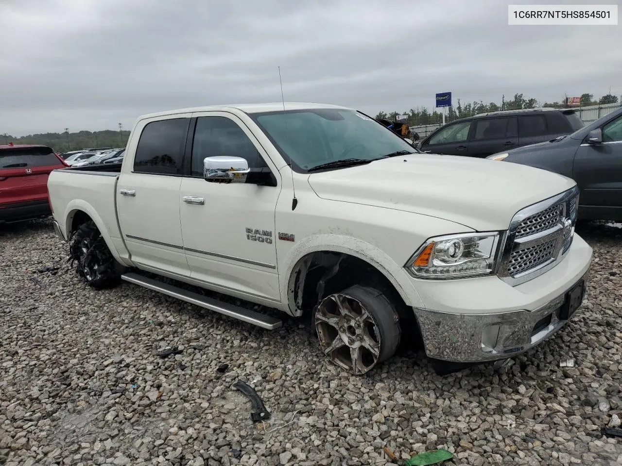 2017 Ram 1500 Laramie VIN: 1C6RR7NT5HS854501 Lot: 72120184