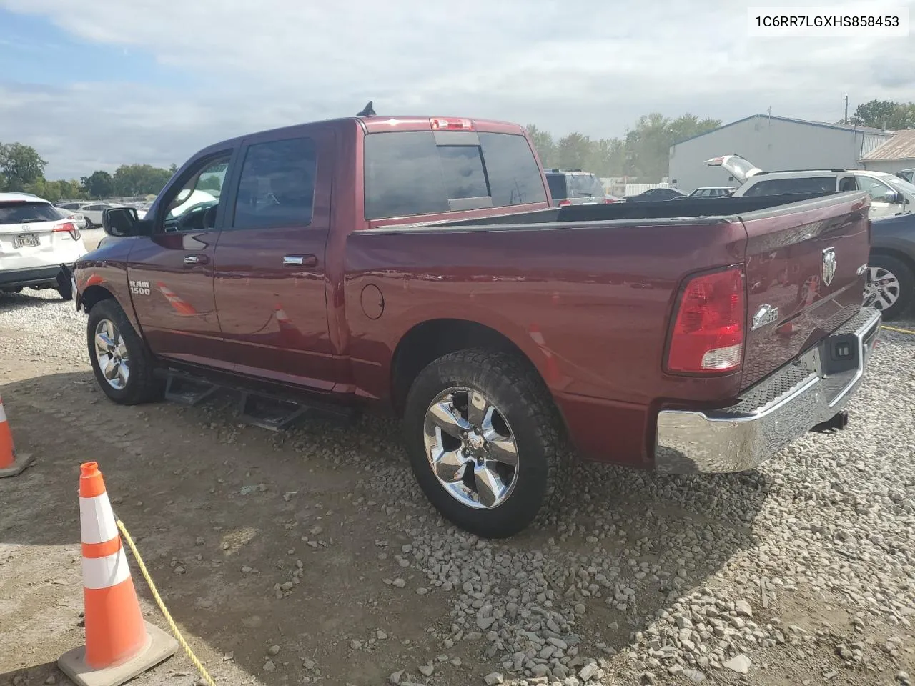 2017 Ram 1500 Slt VIN: 1C6RR7LGXHS858453 Lot: 72125744