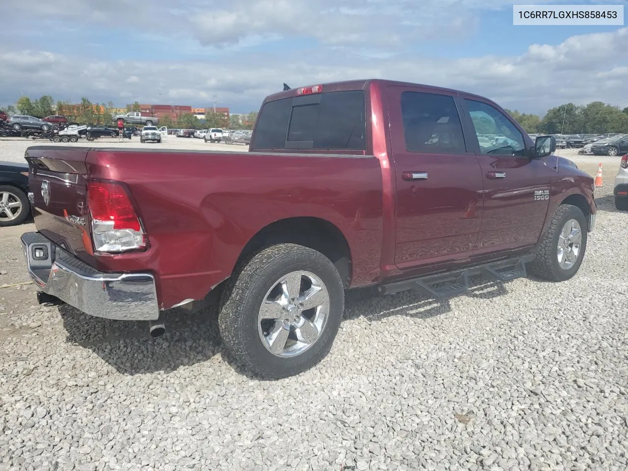 2017 Ram 1500 Slt VIN: 1C6RR7LGXHS858453 Lot: 72125744