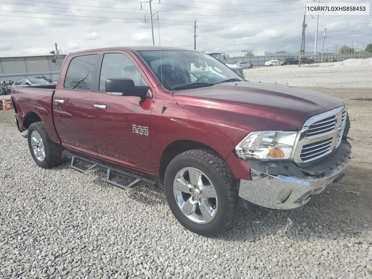 2017 Ram 1500 Slt VIN: 1C6RR7LGXHS858453 Lot: 72125744