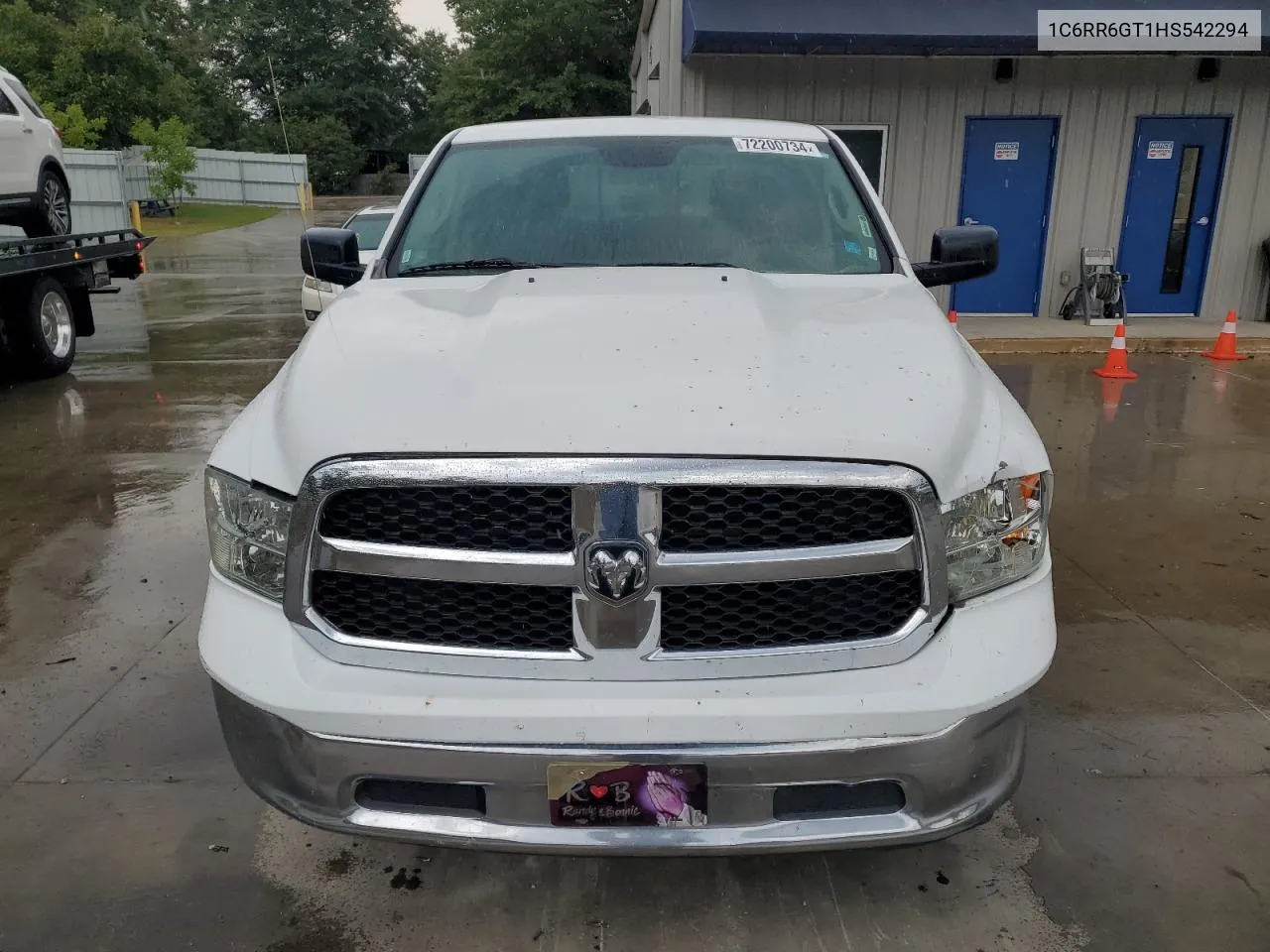 2017 Ram 1500 Slt VIN: 1C6RR6GT1HS542294 Lot: 72200734