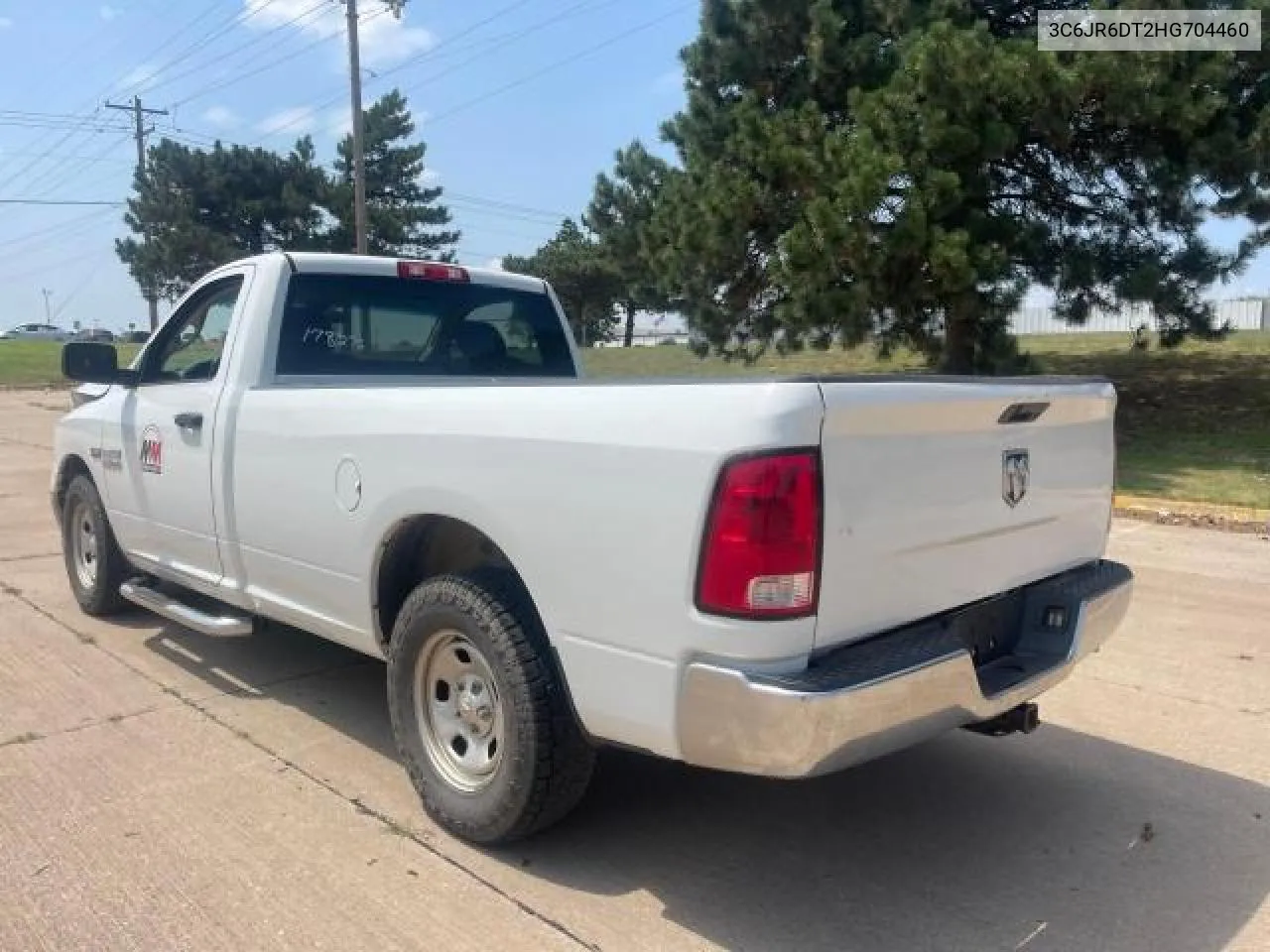 2017 Ram 1500 St VIN: 3C6JR6DT2HG704460 Lot: 72308404