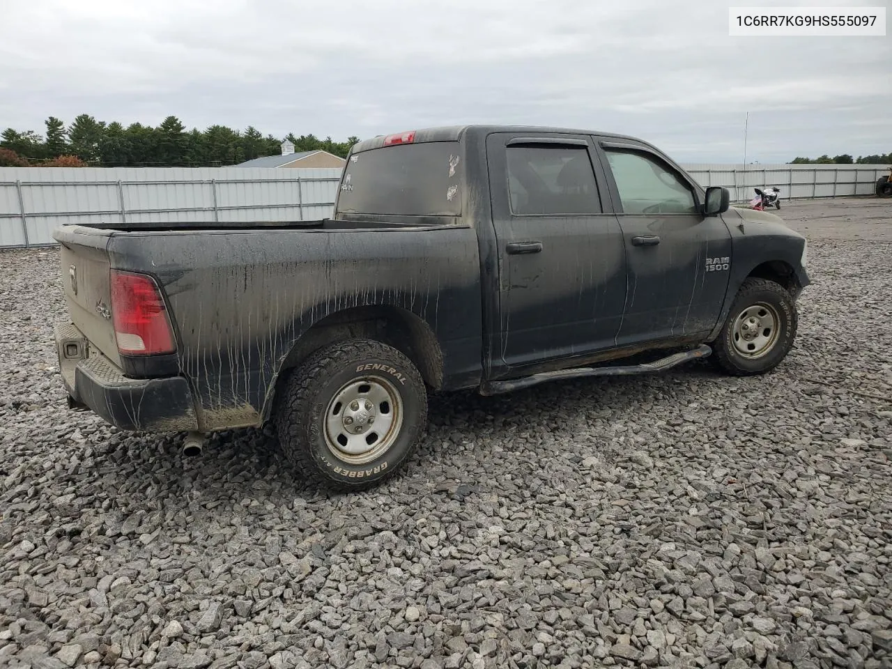 2017 Ram 1500 St VIN: 1C6RR7KG9HS555097 Lot: 72324144