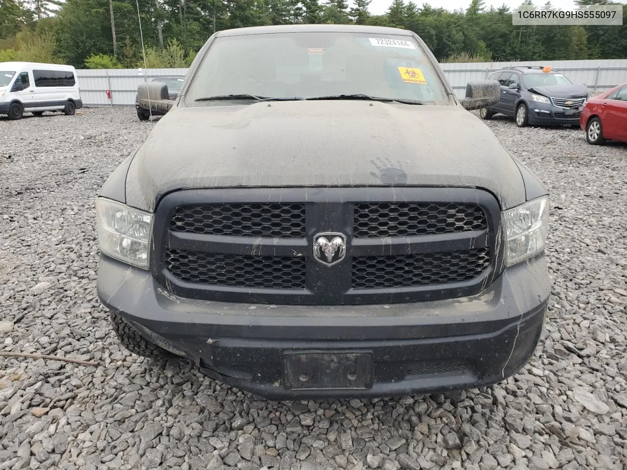 2017 Ram 1500 St VIN: 1C6RR7KG9HS555097 Lot: 72324144