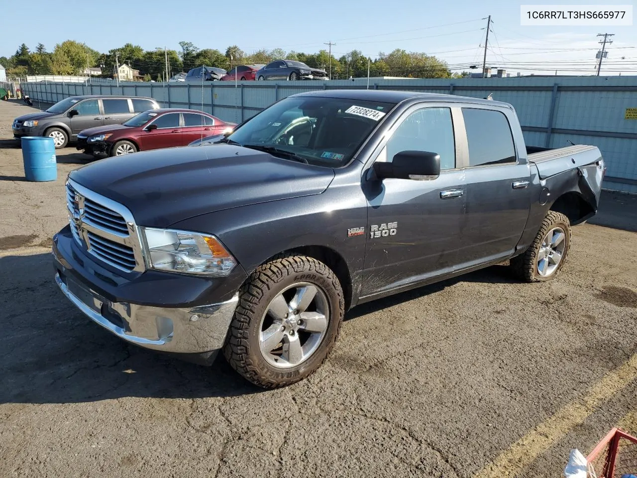 2017 Ram 1500 Slt VIN: 1C6RR7LT3HS665977 Lot: 72328274