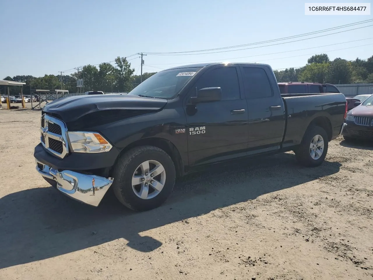 2017 Ram 1500 St VIN: 1C6RR6FT4HS684477 Lot: 72414094