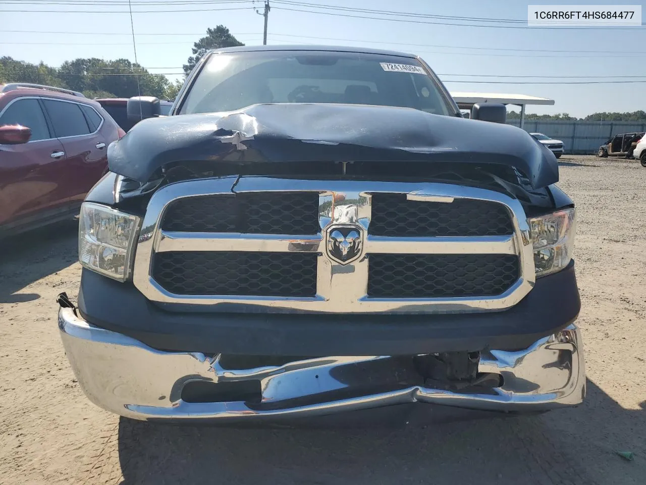 2017 Ram 1500 St VIN: 1C6RR6FT4HS684477 Lot: 72414094