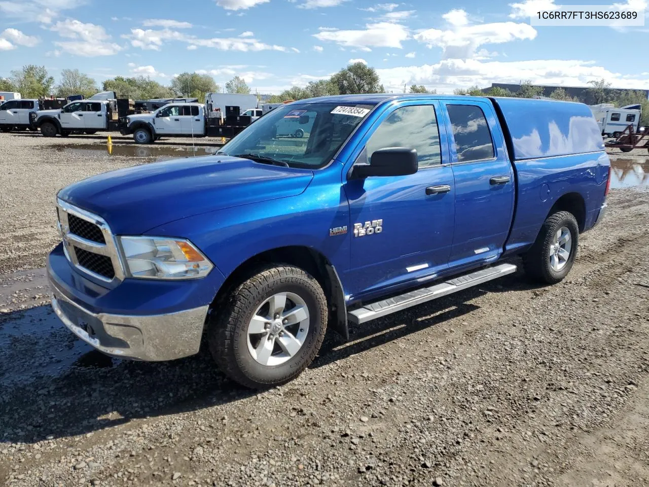 2017 Ram 1500 St VIN: 1C6RR7FT3HS623689 Lot: 72478354