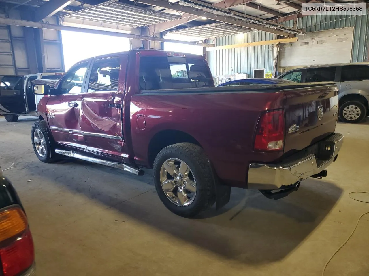 2017 Ram 1500 Slt VIN: 1C6RR7LT2HS598353 Lot: 72519634