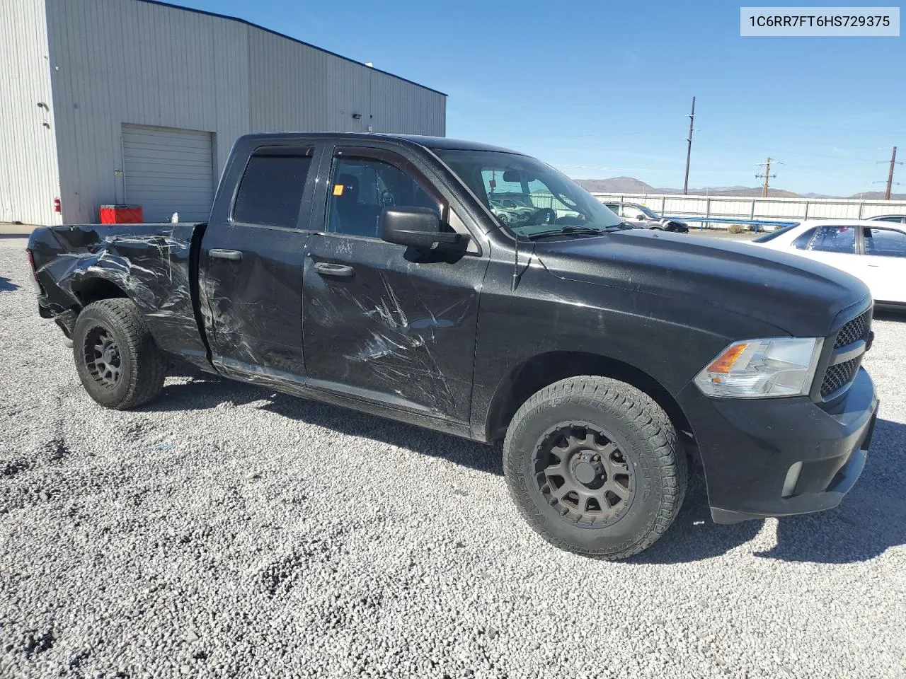 2017 Ram 1500 St VIN: 1C6RR7FT6HS729375 Lot: 72534014