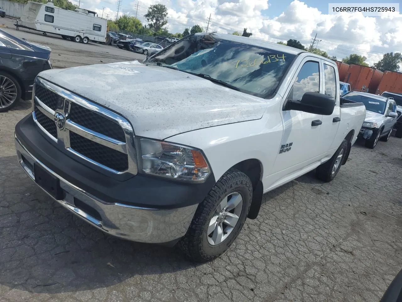 2017 Ram 1500 St VIN: 1C6RR7FG4HS725943 Lot: 72606134