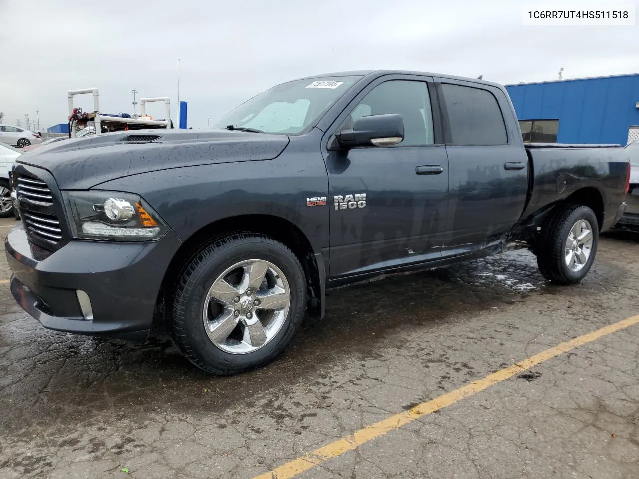 2017 Ram 1500 Sport VIN: 1C6RR7UT4HS511518 Lot: 72617394