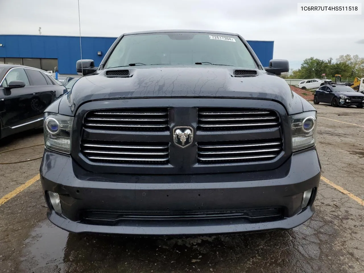 2017 Ram 1500 Sport VIN: 1C6RR7UT4HS511518 Lot: 72617394