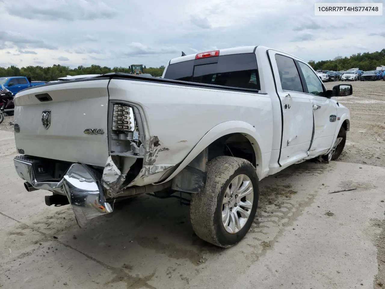 2017 Ram 1500 Longhorn VIN: 1C6RR7PT4HS774748 Lot: 72637214