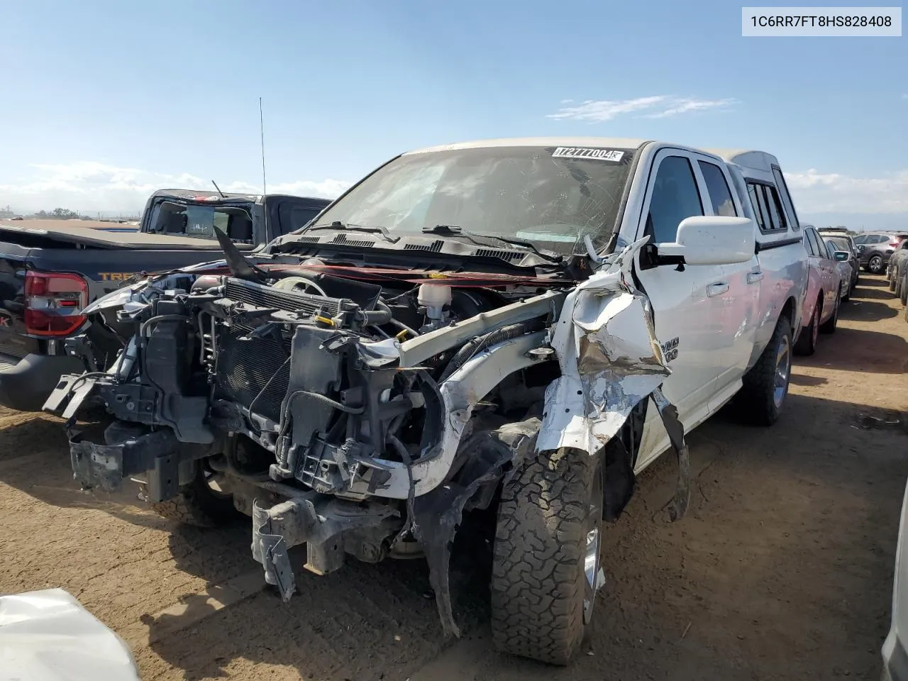 2017 Ram 1500 St VIN: 1C6RR7FT8HS828408 Lot: 72777004