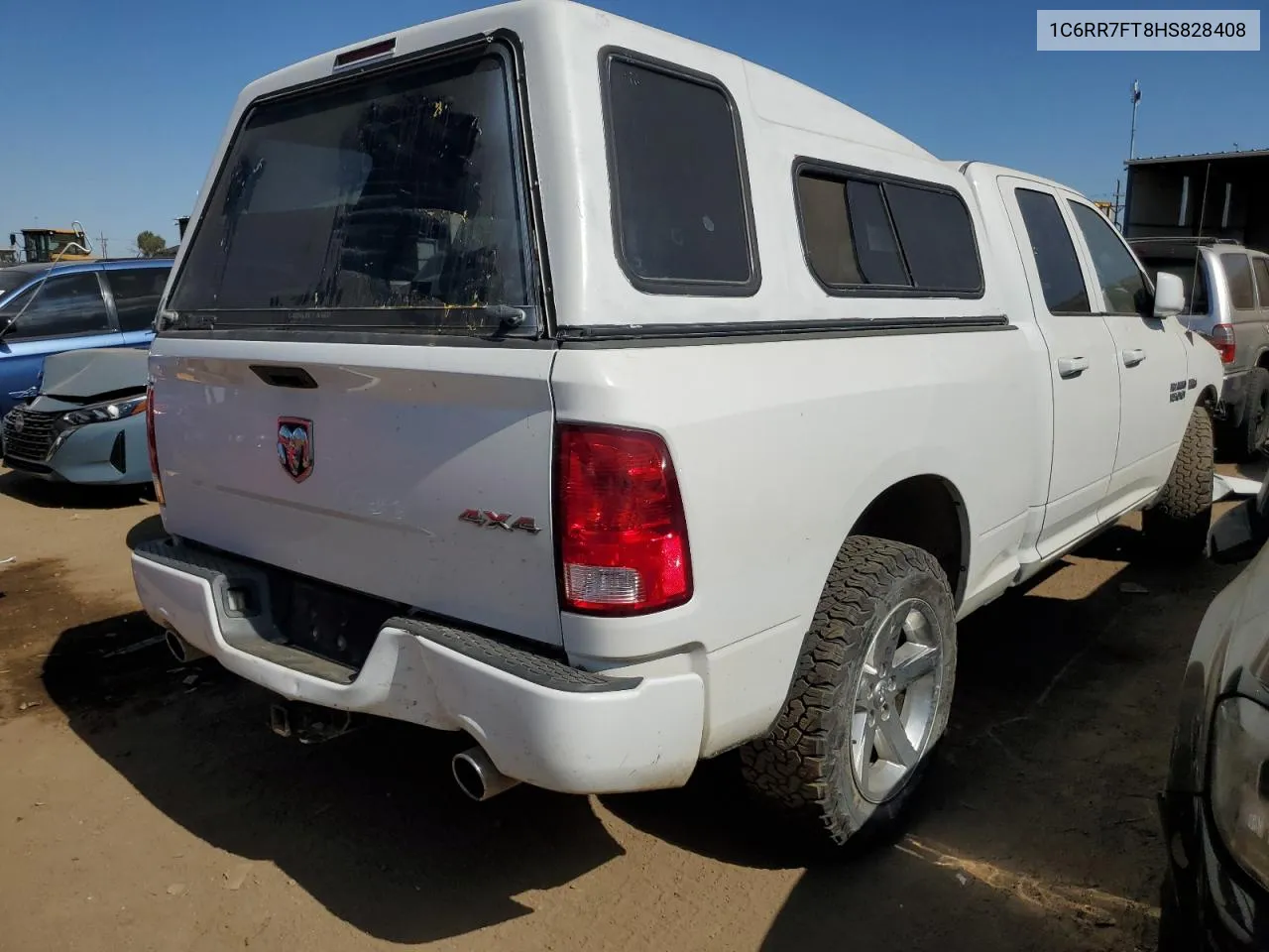 2017 Ram 1500 St VIN: 1C6RR7FT8HS828408 Lot: 72777004